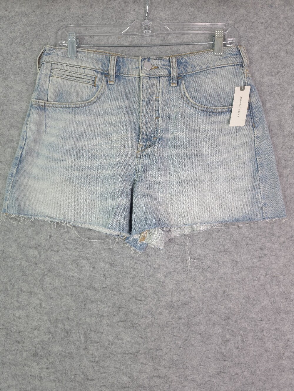 Pilcro Everyday Denim Light Wash Cutoff Shorts - Picture 3 of 12